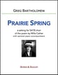 Prairie Spring SATB choral sheet music cover